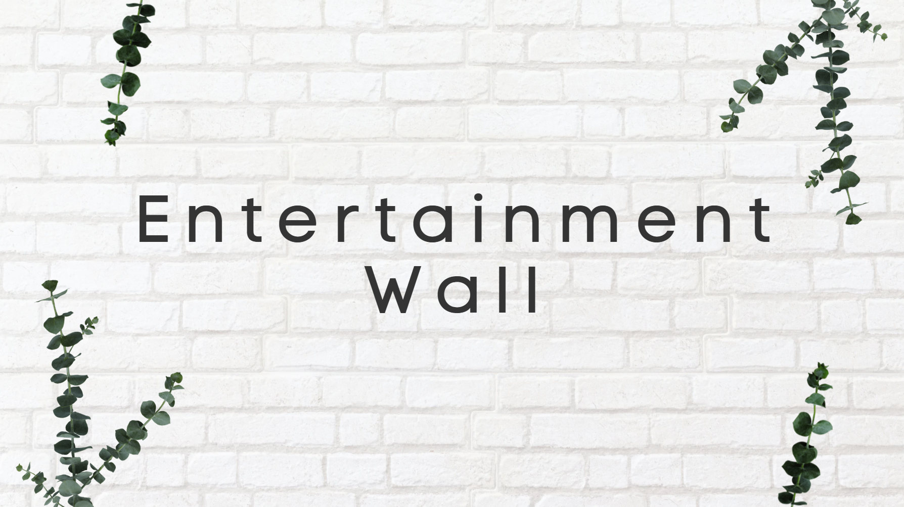 Entertainment Wall